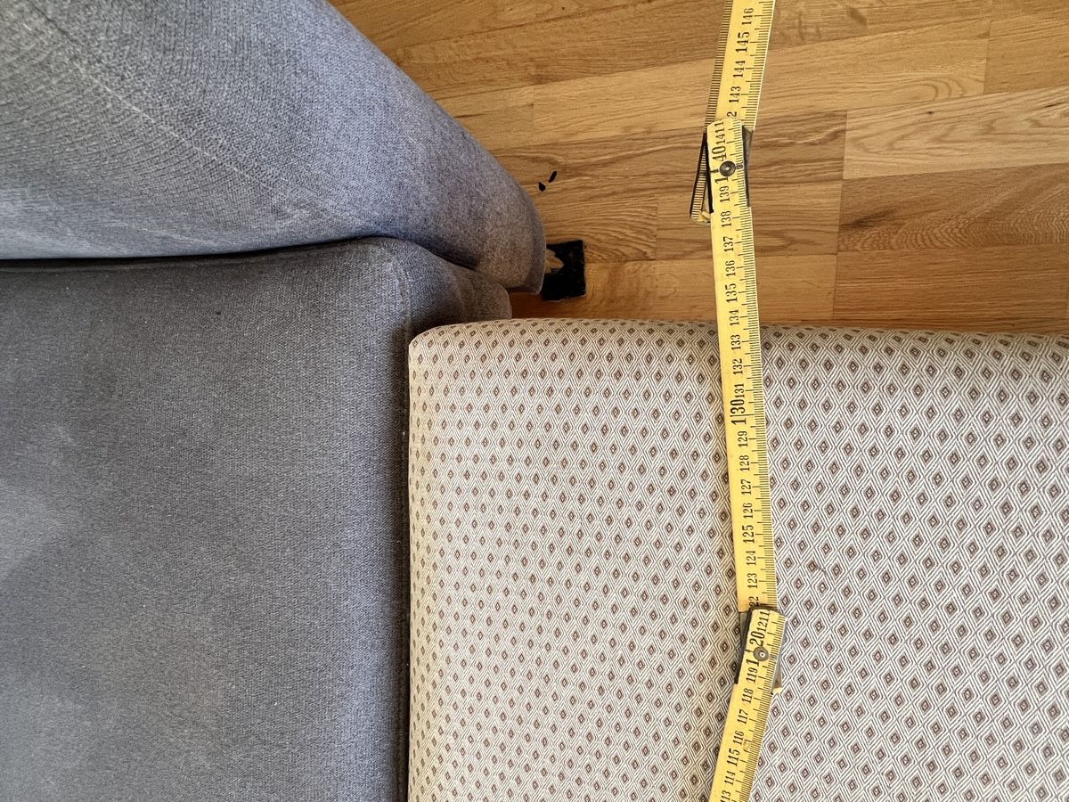 Divani: Schlafsofa grau mit Schlaffunktion 170 cm Breite – Usato da Bachenbülach venduto da LarissaLaruss 3