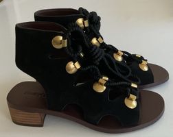 SeeByChloe sandales en daim noir - pointure 37