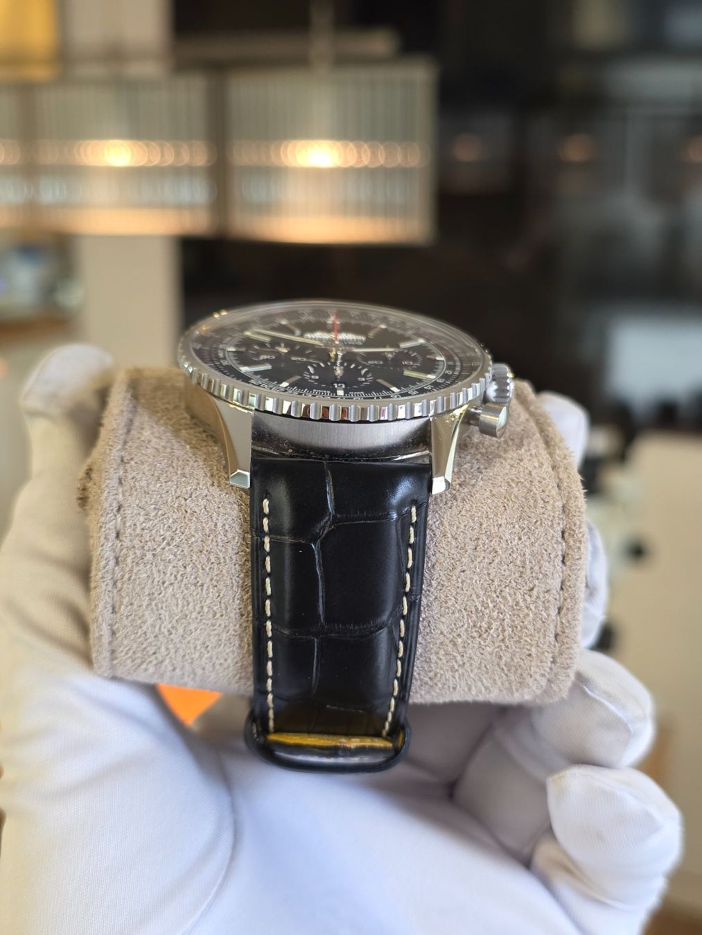 Breitling Uhren: BREITLING NAVITIMER B01 CHRONOGRAPH 46 / GREEN / 2025 – Gebraucht aus Zürich von YB_Zuerich 1