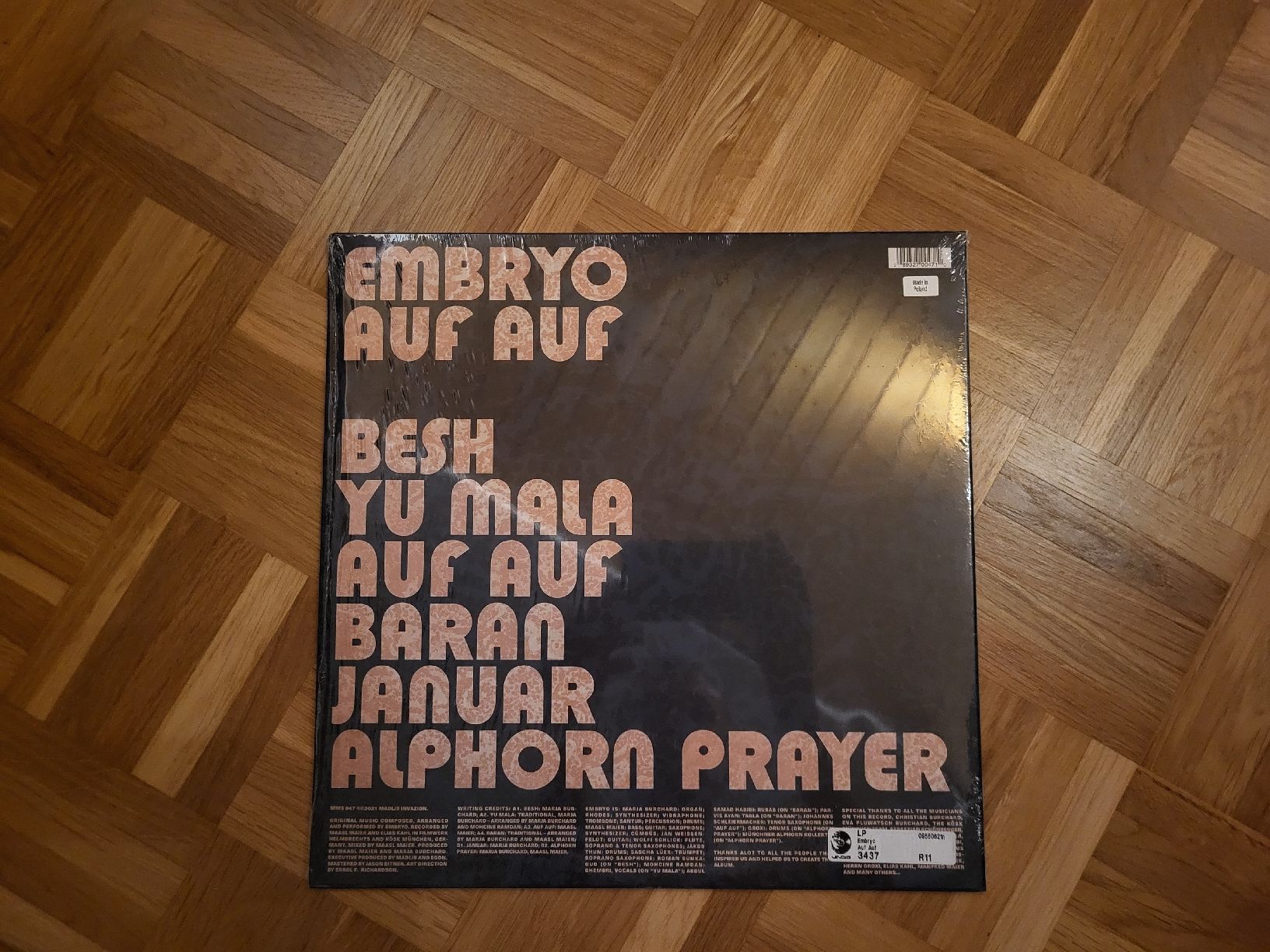 Dischi in vinile: Embryo - Auf Auf – Nuovo e nell'imballaggio originale da Kandersteg venduto da digginblackpearlz 1
