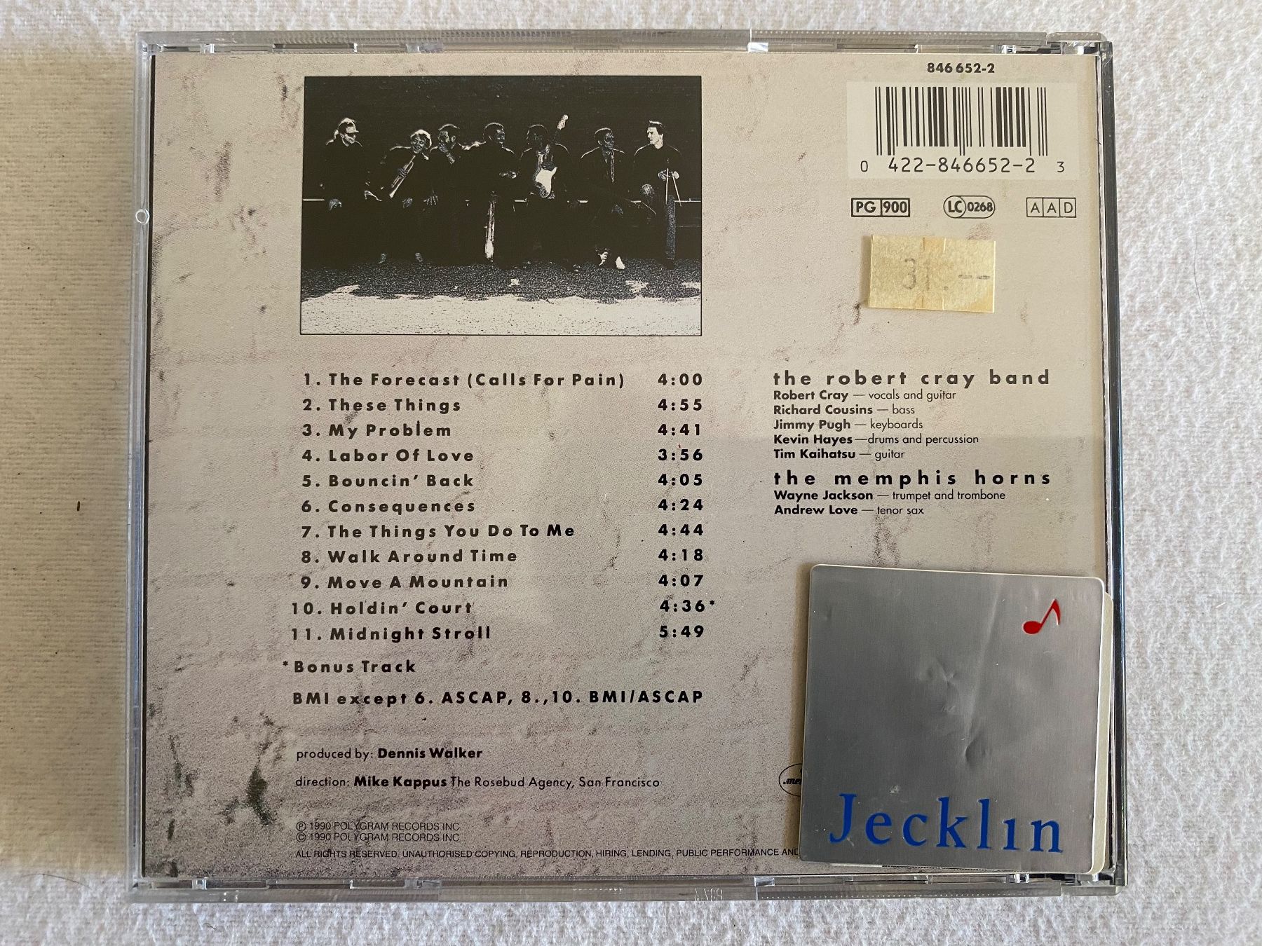 CD: The Robert Cray Band - Midnight Stroll – Nuovo (secondo la descrizione) da Duggingen venduto da Kisha010 2