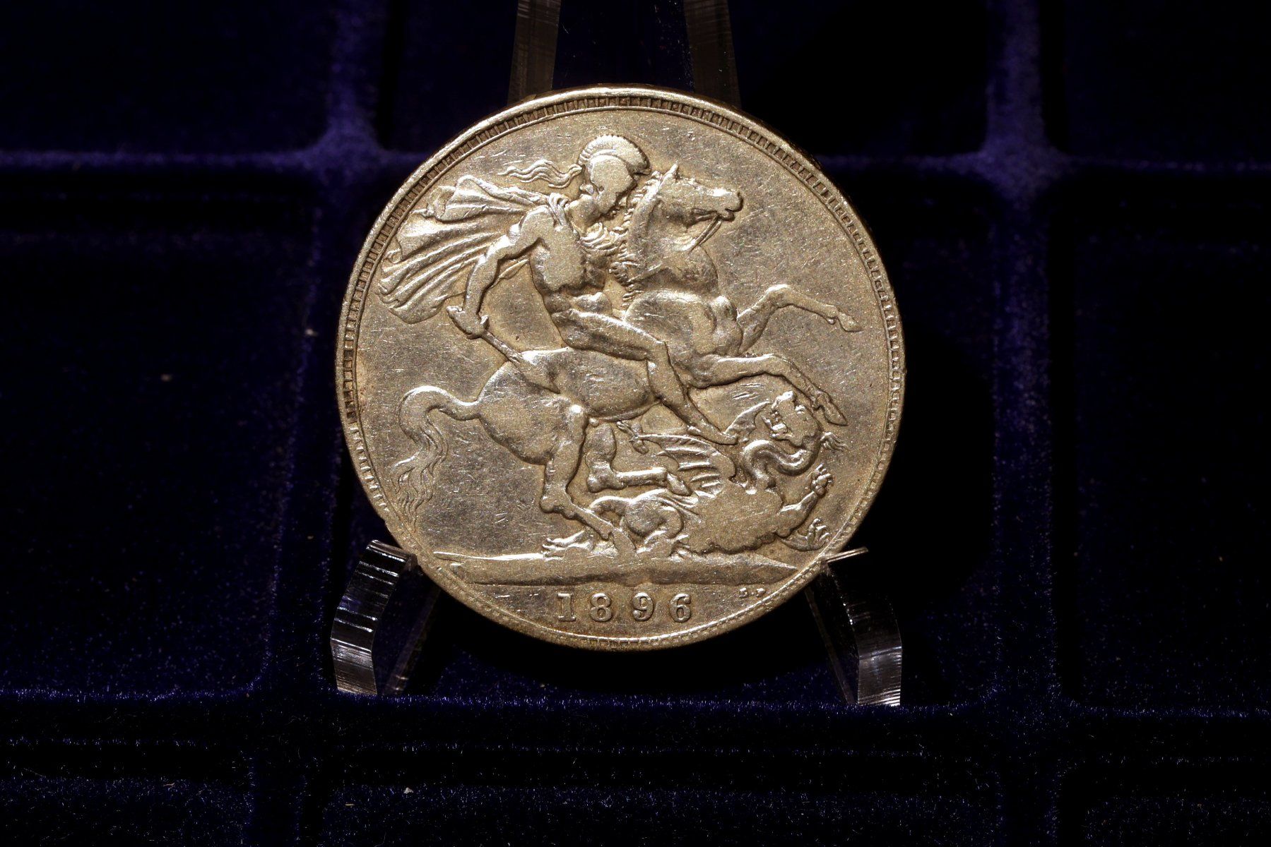 Alle Münzen: Silbermünze Crown 1896 – Gebraucht aus Wetzikon ZH von Scipio80 1