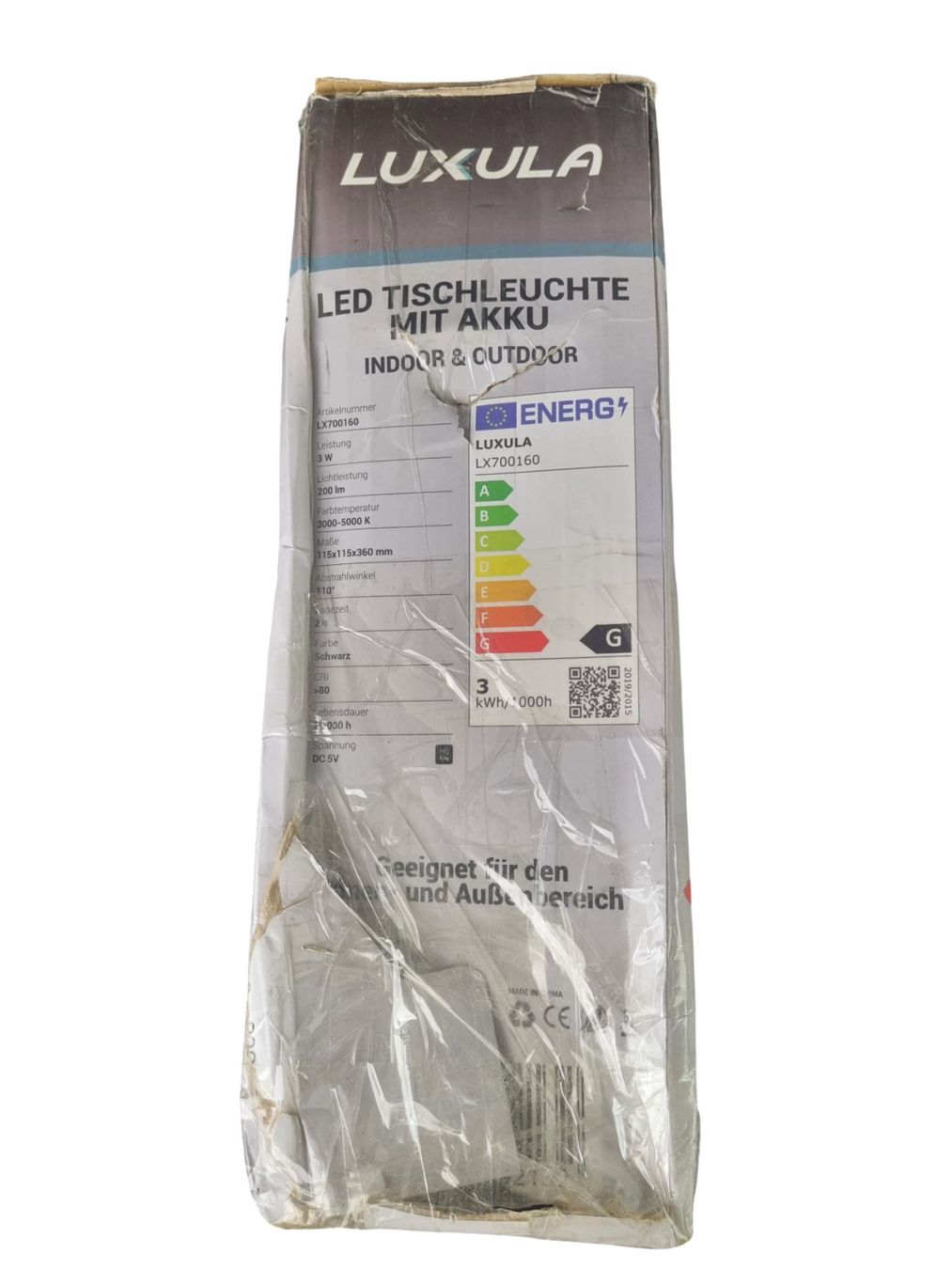 Lampes: LUXULA LED Tischleuchte mit Akku – D'occasion à Wangen b. Olten par Restwert_Wangen 2