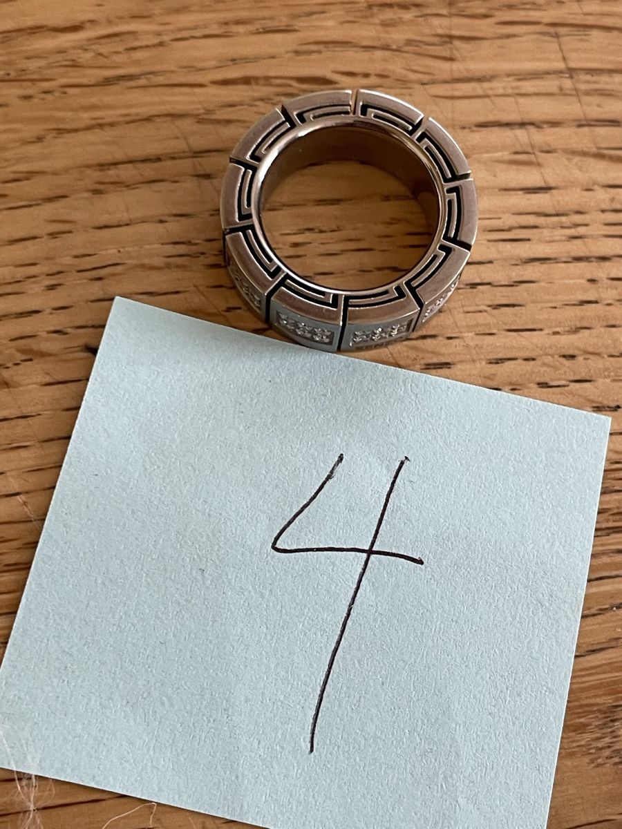 Bagues: Schöner Ring aus Titanium – D'occasion à Flawil par Naphtali 4