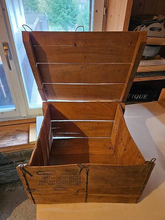 Articoli in legno: Holzkiste – Usato da Birrhard venduto da Schrot70 1