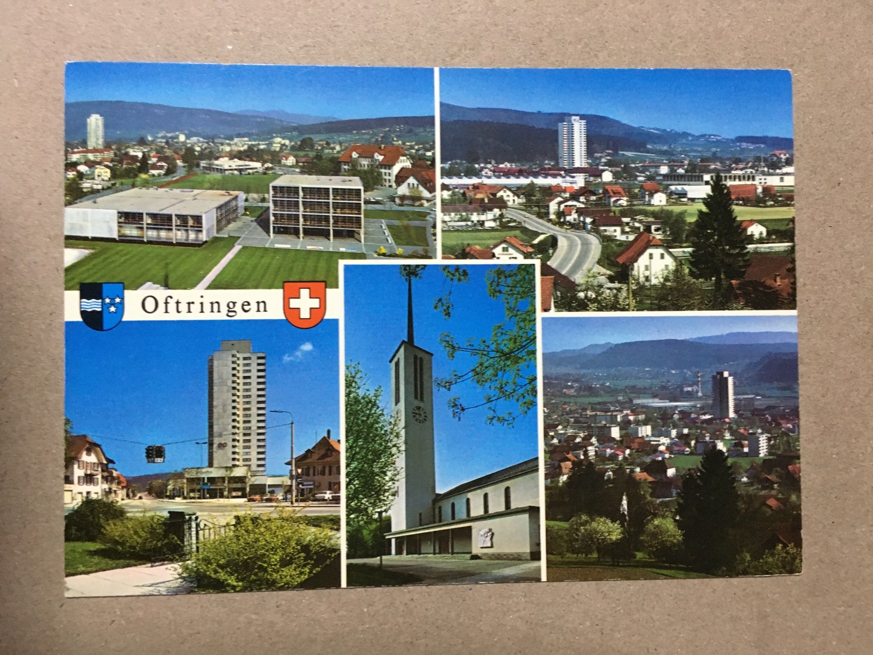 Cartes postales: Oftringen Aargau 1974 mehrbildrig – D'occasion à Küttigen par Melisch1000
