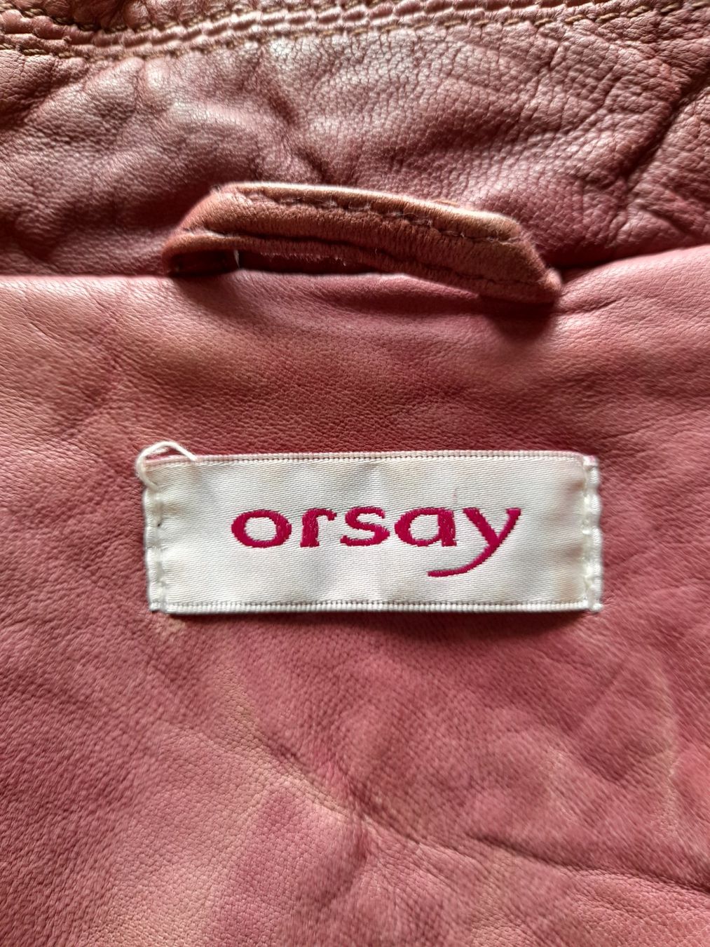 Orsay Giacche: Lederjacke mit Tigerkopf . S . orsay . echtes Leder – Usato da Leuggelbach venduto da schmetterlings-fee 3