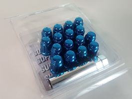 Lug Nuts blau Nissan 200sx S13