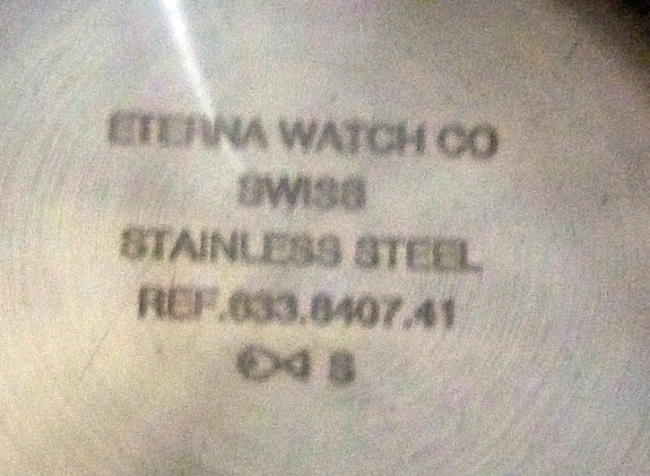 Eterna Uhren: ETERNA MATIC AIRFORCE II Gehäuse - Ref 633 8407 41 – Gebraucht aus Adliswil von di_hans 7