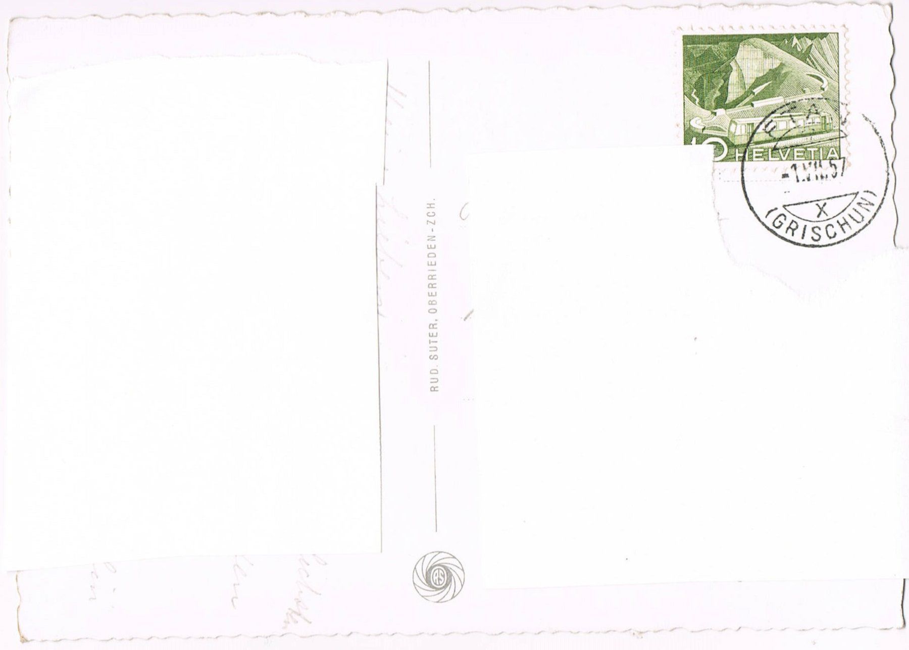 Cartoline postali: Fetan – Usato da Buchs AG venduto da Baerfisch 1
