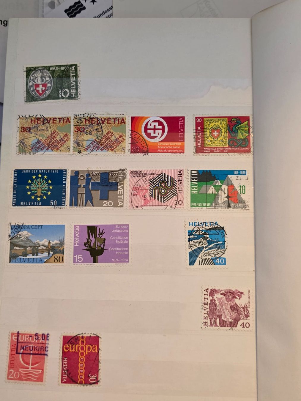 Alben: Briefmarken diverse – Gebraucht aus Muri AG von Tollundschoen 4
