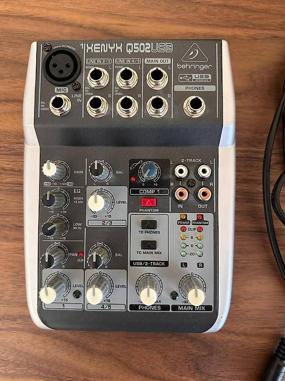 Console di mixaggio: Mischpult Audiointerface Xenyx Q502USB – Usato da Islikon venduto da Lucride_ 1