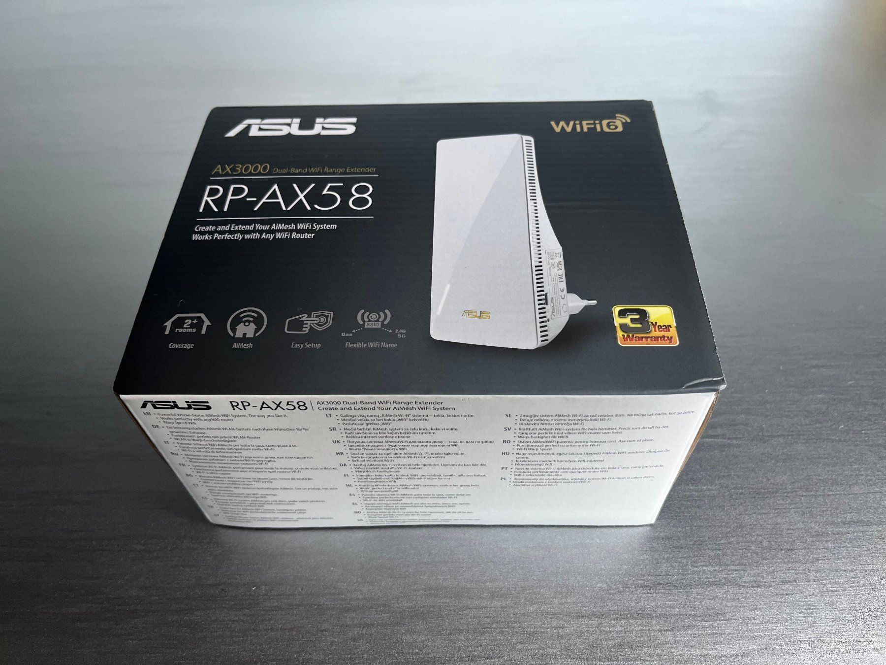 Asus WiFi: ASUS RP-AX58 Range Extender – Neuf avec emballage d'origine à Buchs SG par Kurtscha