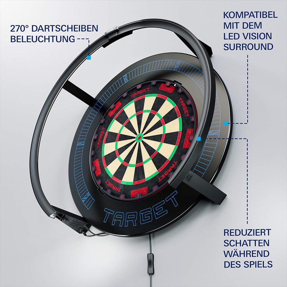 Dart: Dartscheiben Lichtsystem Target Corona Vision 2 – Neu und originalverpackt aus Thun von billiardstore 7