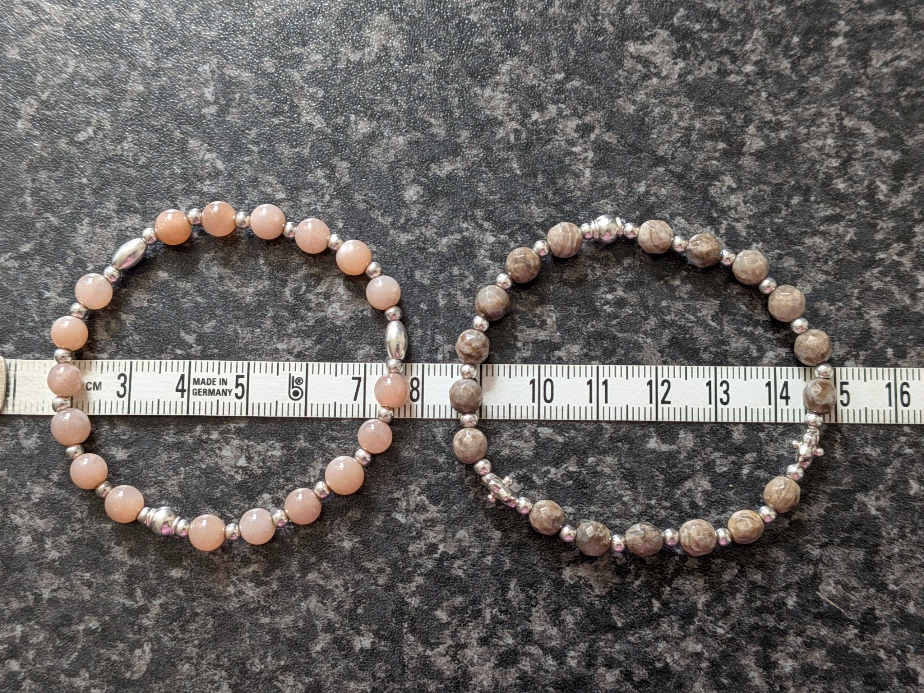 Bracciali & Braccialetti: 2x Armbänder mit Steinen und echten Silberteilen – Usato da Wohlen AG venduto da Tikale 4