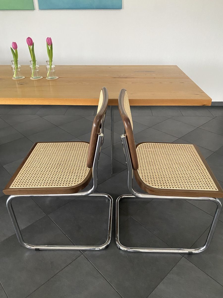 Sedie: Design Freischwinger Stühle Chairs – Nuovo (secondo la descrizione) da Olten venduto da sportwelt 1
