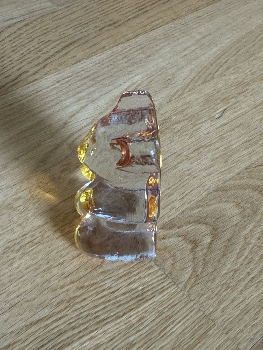 Statuette: Leonardo Glasfigur Bär / Gummibär – Nuovo (secondo la descrizione) da Zürich venduto da wtpooh 2