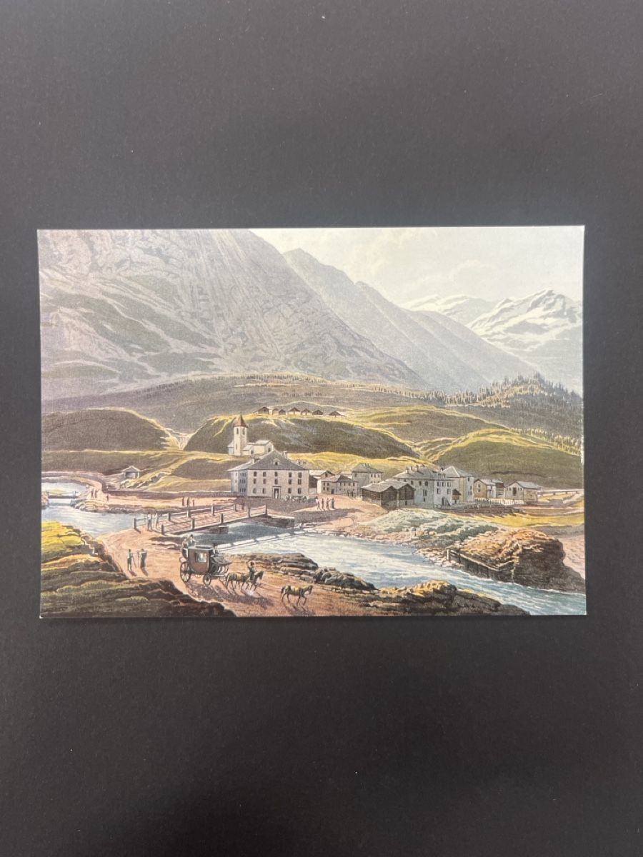 Cartoline postali: Ansichtskarte PTT-Museum San Bernardino – Usato da Muttenz venduto da Totkel