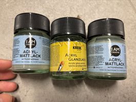 Peinture acryl lack neuf 50ml le pot