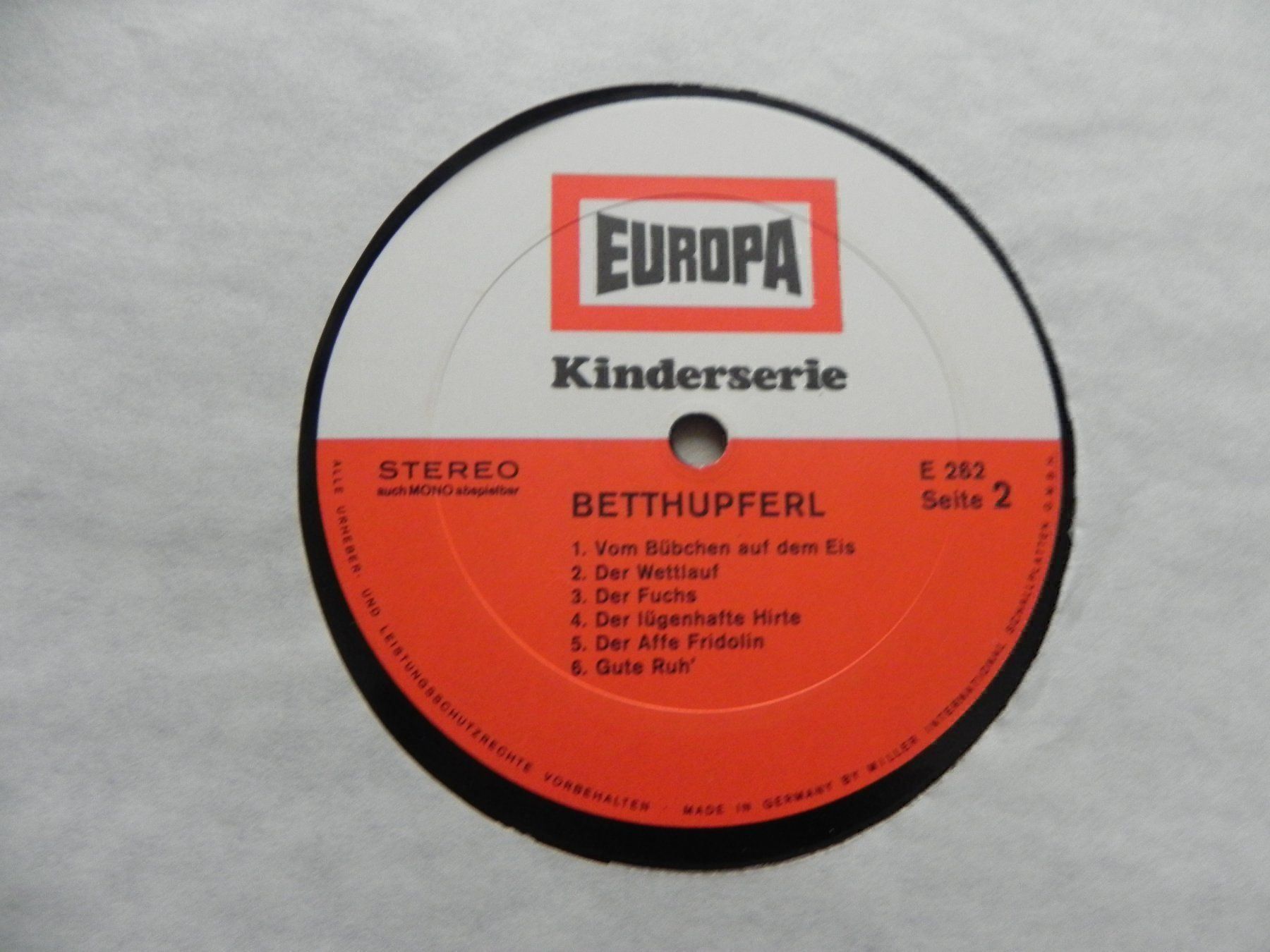Dischi in vinile: LP Kinderlieder & Gutnacht Geschichten – Usato da Siebnen venduto da krimsie 3