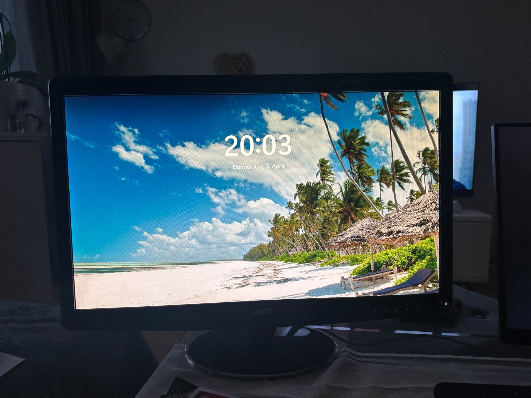 Acer Monitor: Bildschirm Acer, schwarz – Usato da Niederglatt ZH venduto da Polobunny