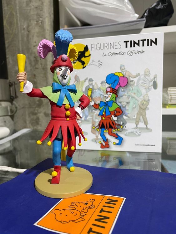 Figurine résine Tintin - #086 - Joyeux Turluron | BD Liège