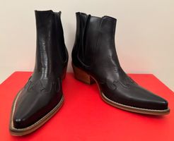 Navyboot Stiefeletten Damen, aus Leder, Gr. 36