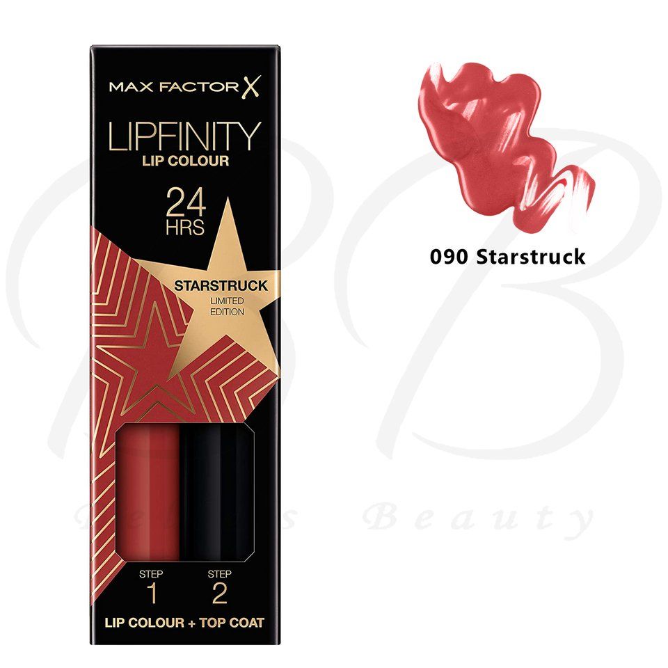 Make-up: MAX FACTOR Lipfinity  Lip Colour + Top Coat # 90 STARSTRUCK – Nuovo (secondo la descrizione) da Vezia venduto da Aquarius_Age 3
