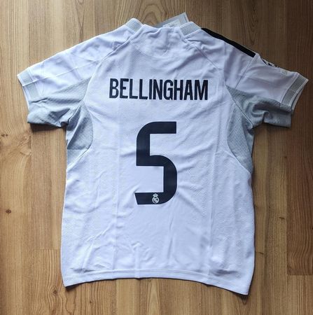 Adidas Kinds Trikot Real Madrid Bellingham #5, Gr.152, Neu
