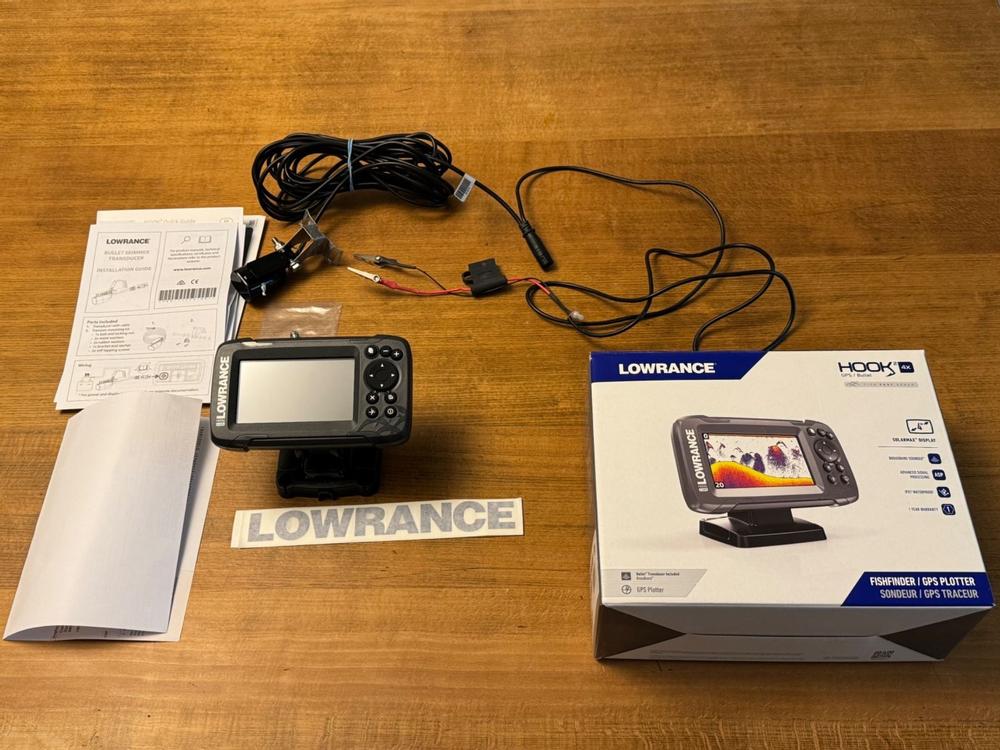 Lowrance Hook2-4x GPS Bullet Geber Echolot Fischfinder