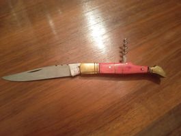 Taschenmesser typ Laguiole mit Korkenzieher, Vintage Style!