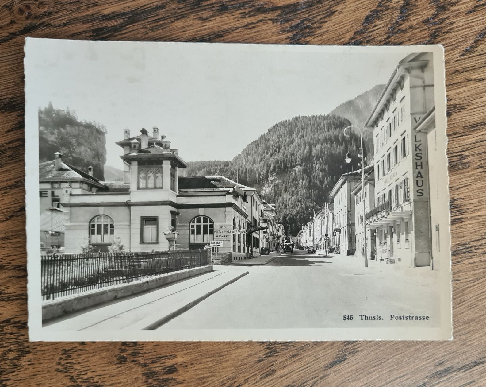 Cartoline postali: Thusis Poststrasse – Usato da Ebikon venduto da Donar50