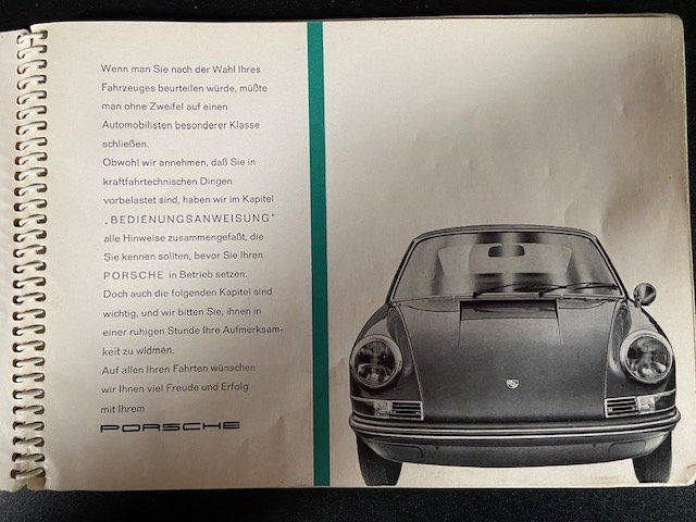 Libri: Porsche 911E Betriebsanleitung Oldtimer – Usato da Hedingen venduto da mg1948_er 2