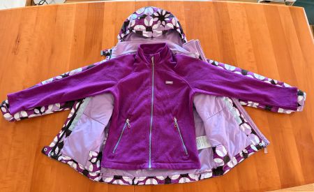 Reima Winterjacke mit Fleecejacke Gr 140