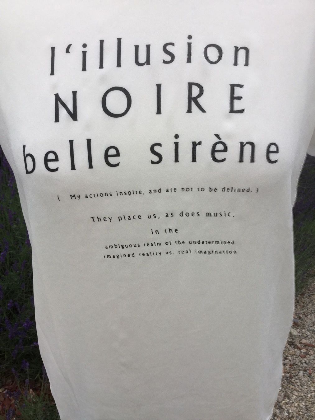 T-Shirts: T-shirt blanc Inscriptions BROADWAY – Gebraucht aus Agiez von chouchanelle 2