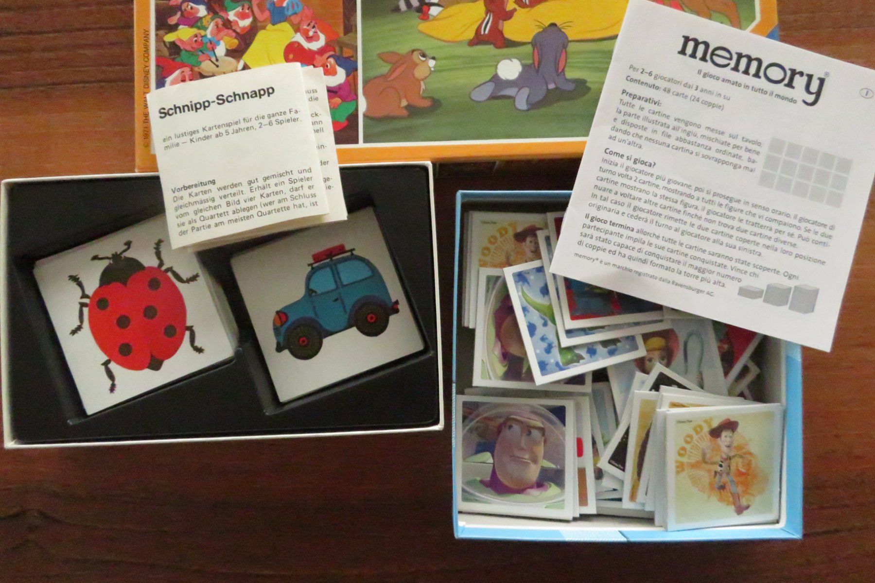 Spiele: 5 Spiele: Schnipp-Schnapp, Memory + 3 Puzzles ab 5 Jahren – Gebraucht aus Wil ZH von Tamagy 1