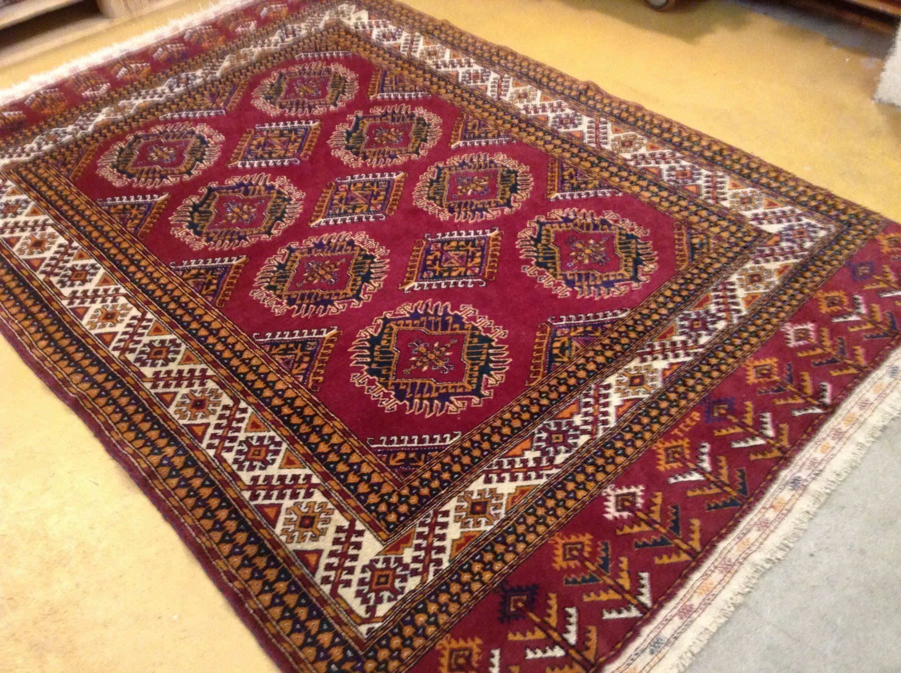 Tappeti: Yamut Orientteppich, 240x162cm, N 373 – Usato da Zürich venduto da Hemmat 6