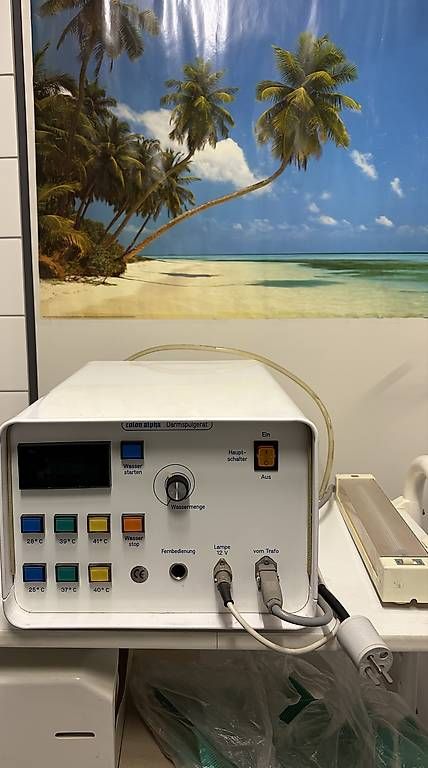 Alle Maschinen: Colon Alpha Darmspülgerät – Gebraucht aus Zürich von Mottowellness