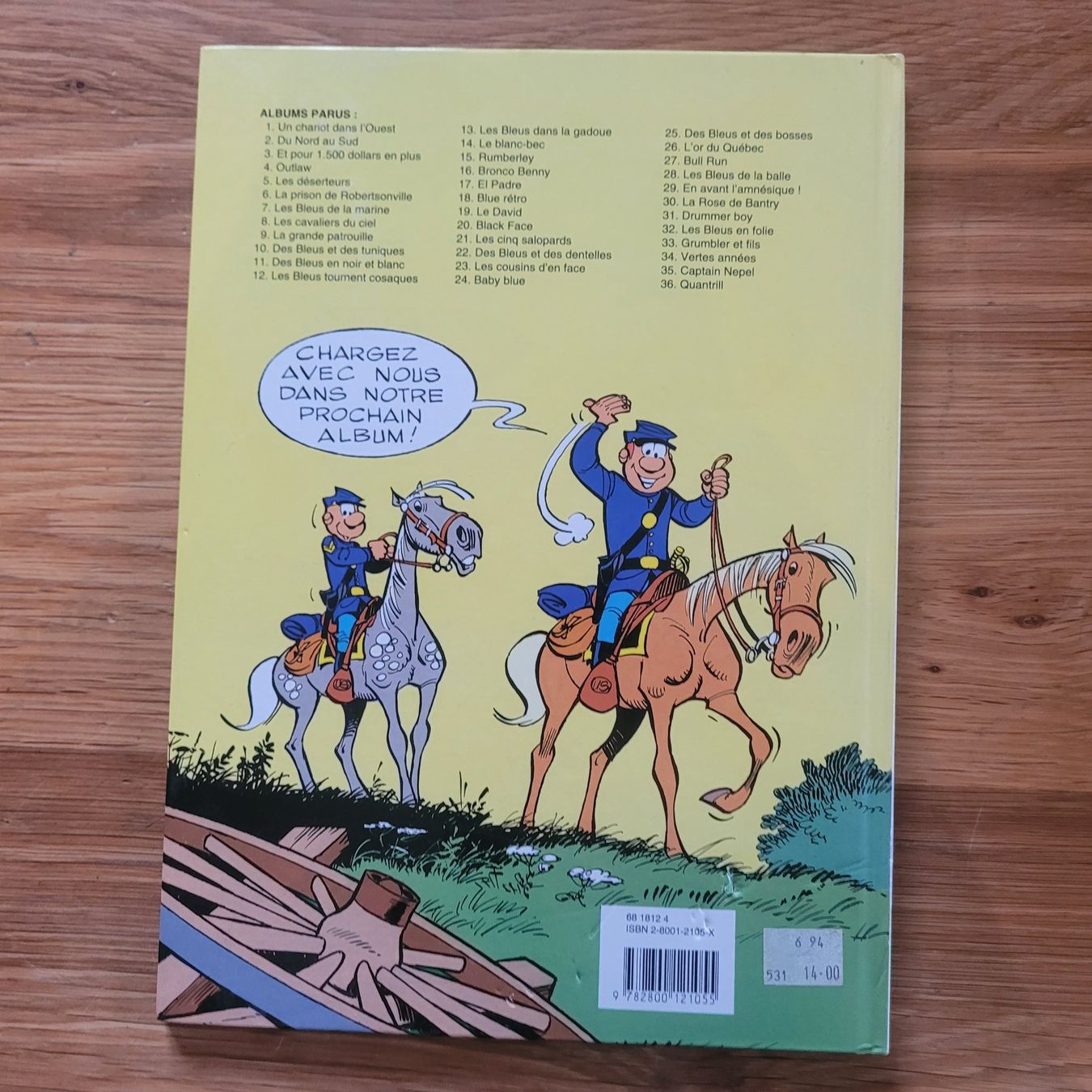 Comics: BD EO Cotée Les Tuniques Bleues 36. Quantrill – Gebraucht aus Biel/Bienne von Destockweb 5