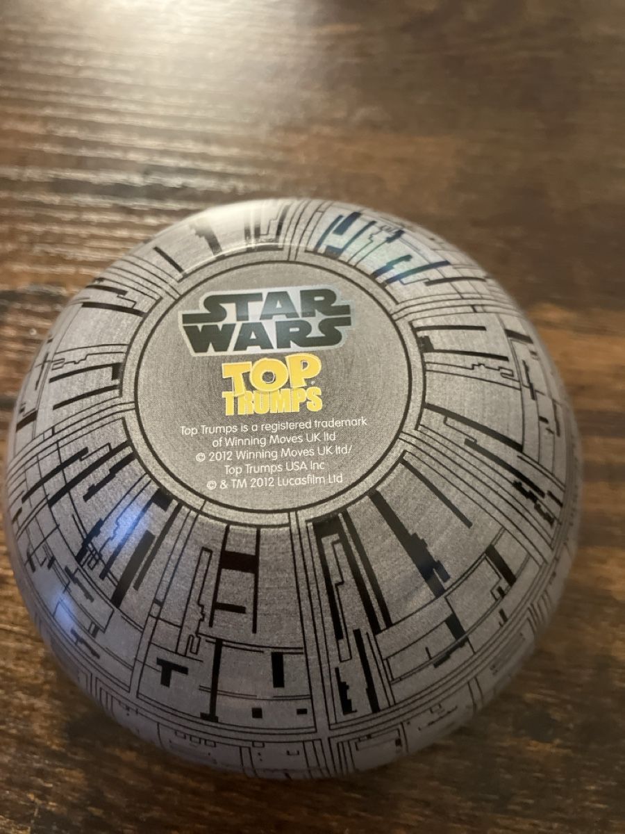 Star Wars Giocattoli: Star Wars Todesstern Kugel Top Tromps – Usato da Glarus venduto da Jhuber78 2