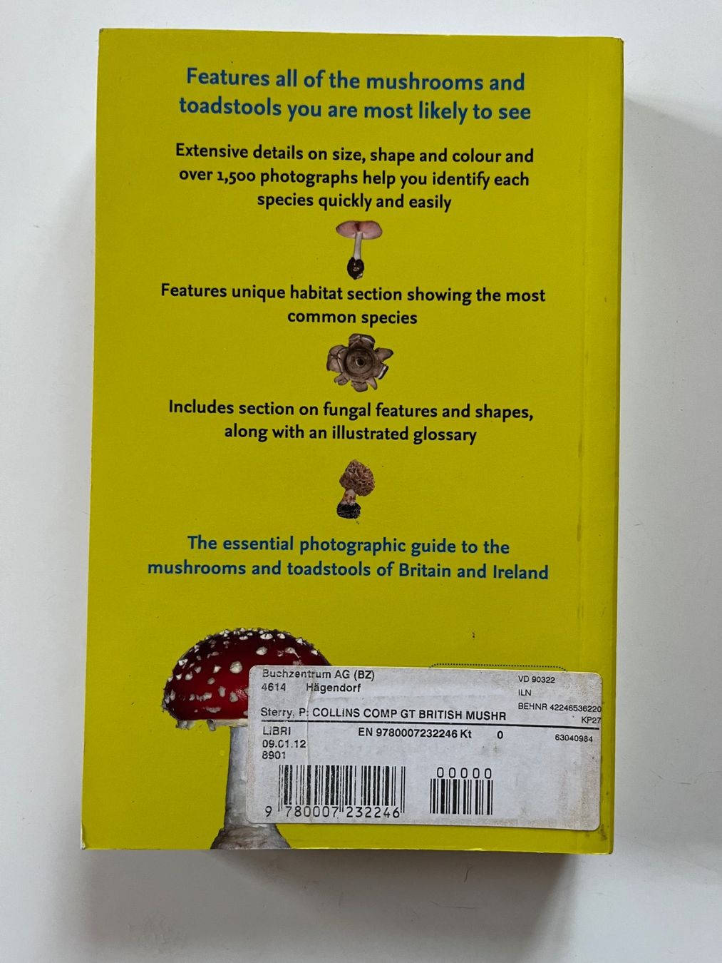 Libri: Collins Complete Guide to British Mushrooms Toadstools – Usato da Laufen venduto da Nuria44 1
