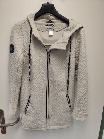 Collection L Stepp Jacke mit Kapuze, Grösse 38