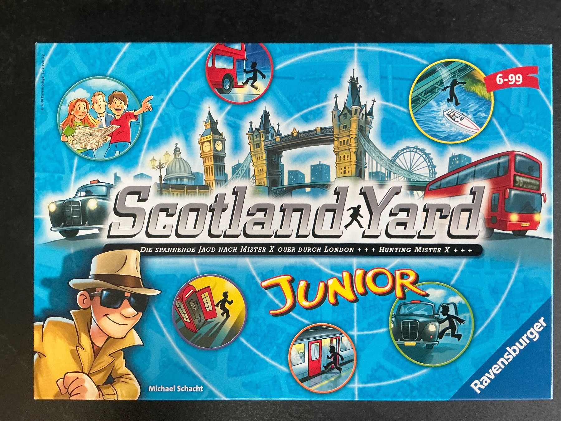 Ravensburger Giochi: Scotland Yard Junior (Ravensburger) – Usato da Wettswil am Albis venduto da Autodelta