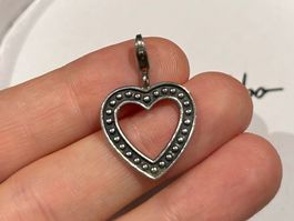 Thomas Sabo Charm grosses Herz 🖤 925er Silber, Top!