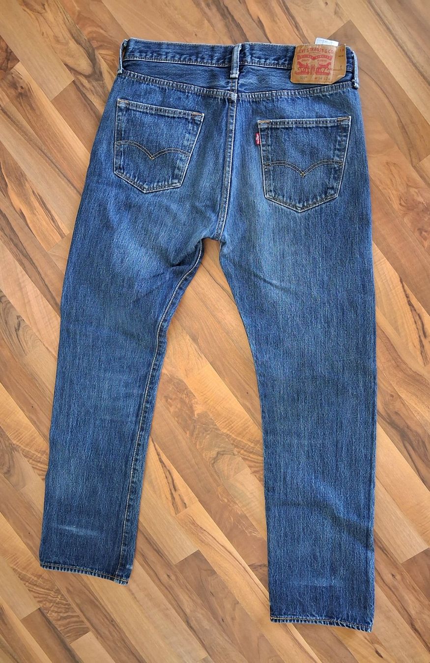 Levi's Jeans: Levis 501 - W34 L34 - blau – Usato da Wilderswil venduto da Silverybrown 1