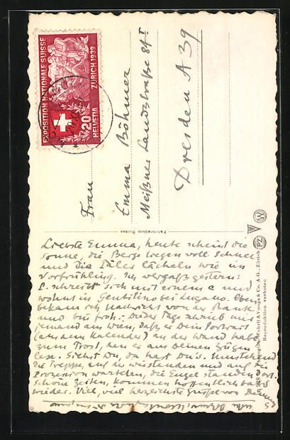 Cartoline postali: AK Lugano, Cattedrale – Usato da Berlin venduto da bartko-reher 1