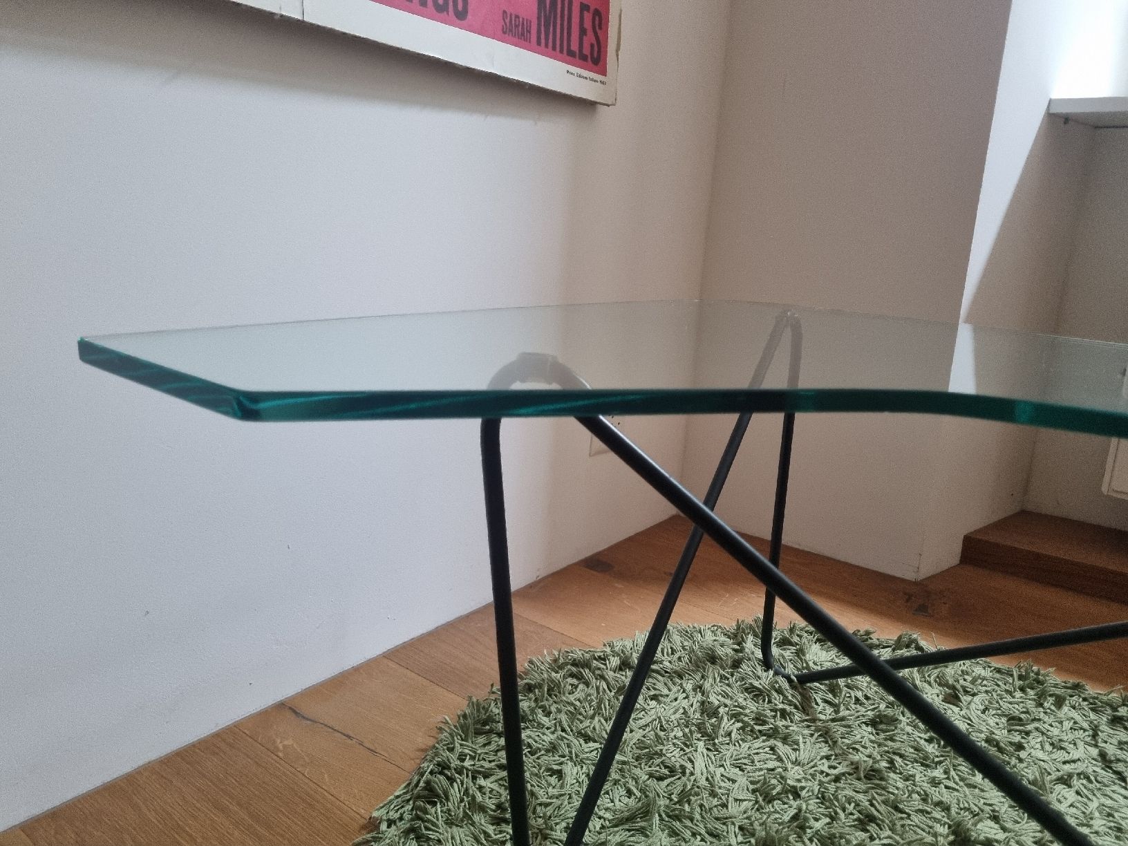 Tables: Table basse boomerang en verre – D'occasion à vevey par komulainen 4
