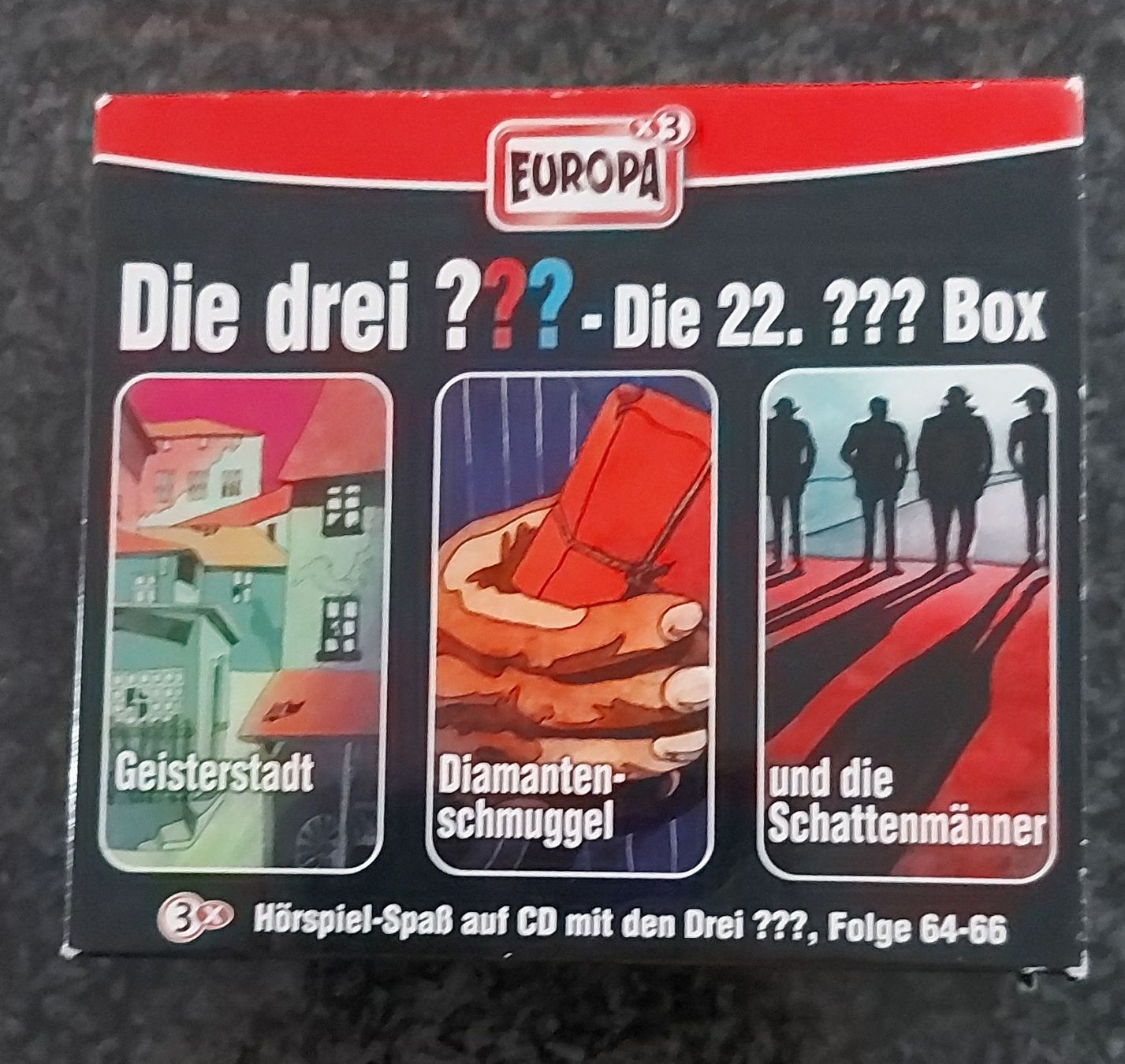 CDs: Die drei ??? - Die 22. Box, Folge 64-66 – Gebraucht aus Trimbach von Shanja99