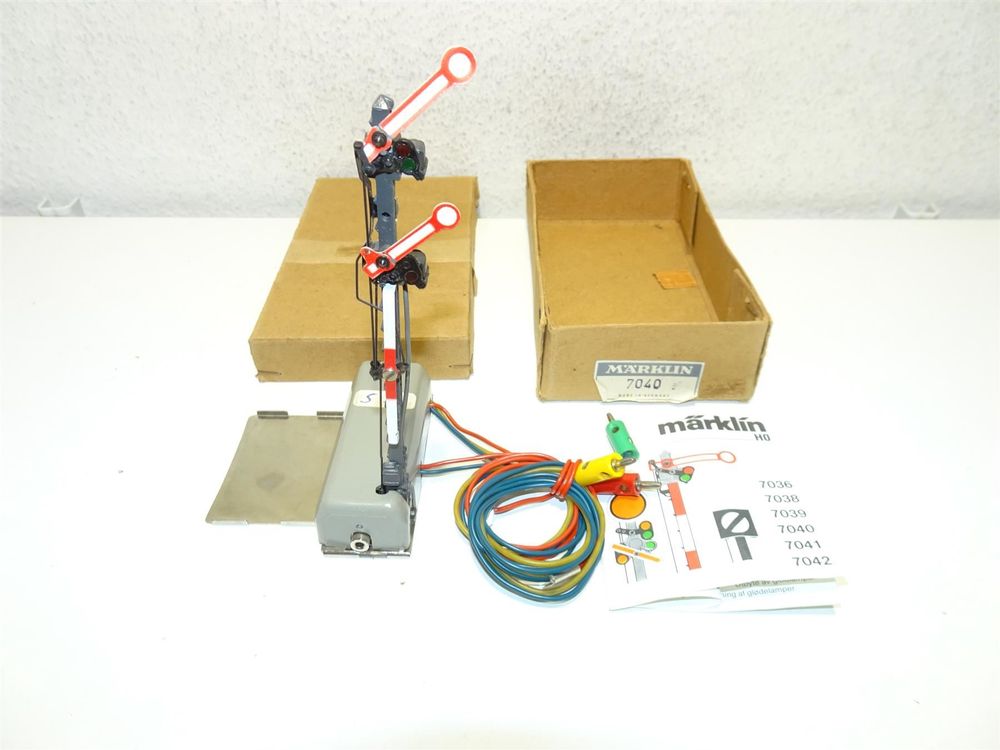 MÄRKLIN HO 7040 HUVUD SIGNAL I FINT SKICK I ASK.. | Köp på