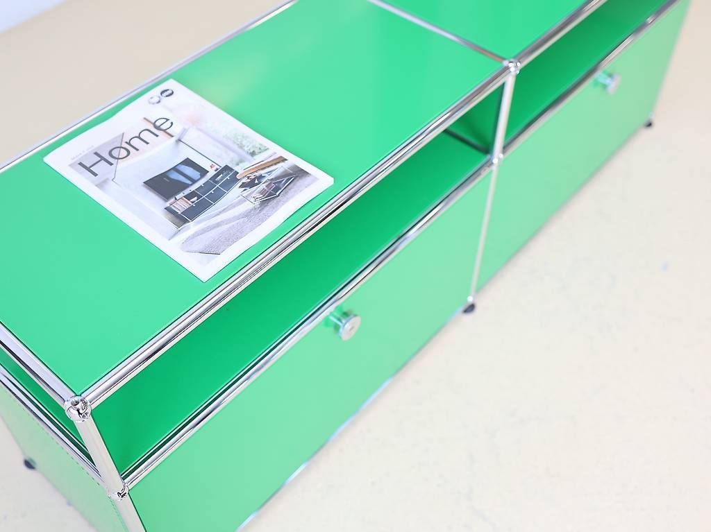 Cassettiere: USM Haller Lowboard in grün – Usato da Meinisberg venduto da atelier_TILIJA 7